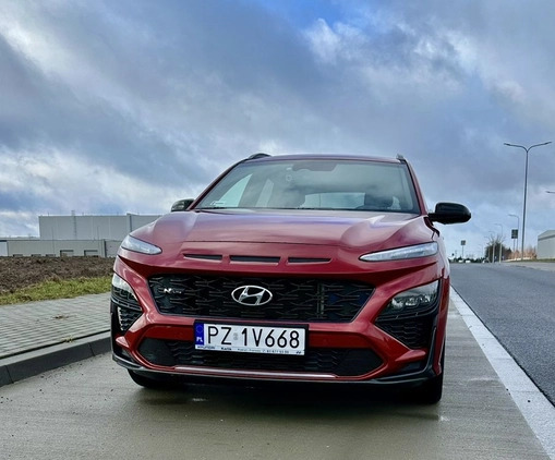 Hyundai Kona cena 135000 przebieg: 12000, rok produkcji 2022 z Mosina małe 704